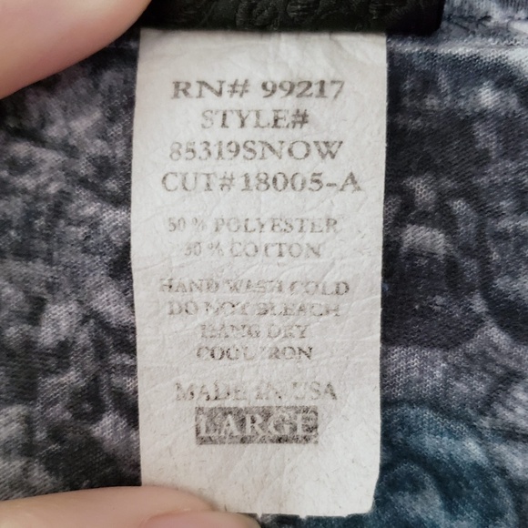 Daytrip Peacock Graphic Short Sleeve Tee - Picture 4 of 4